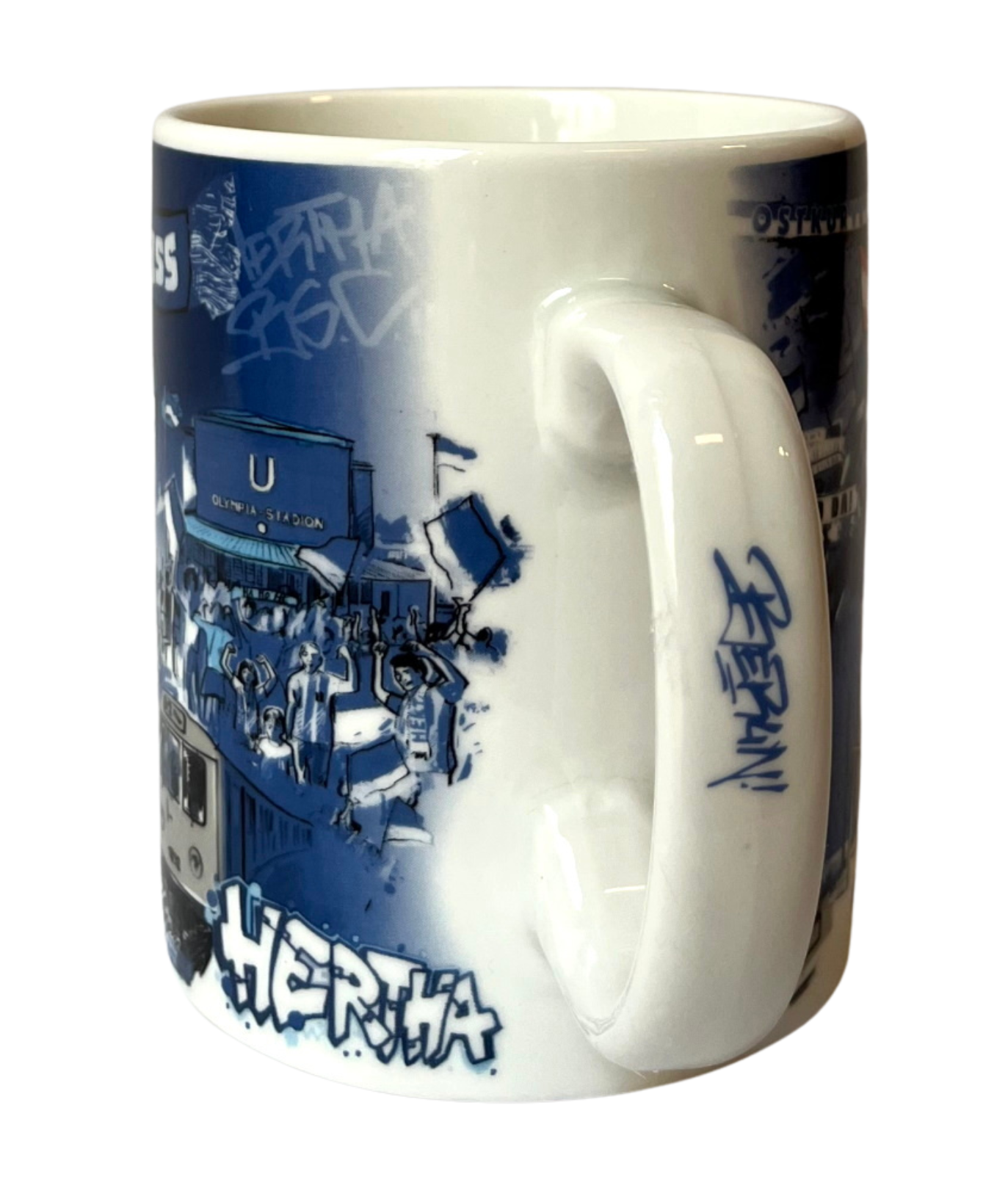 Tasse Hertha Blau-Weiß Tasse Hertha Blau-Weiß