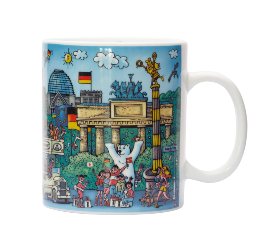 Coffee Mug Berlin Comic I