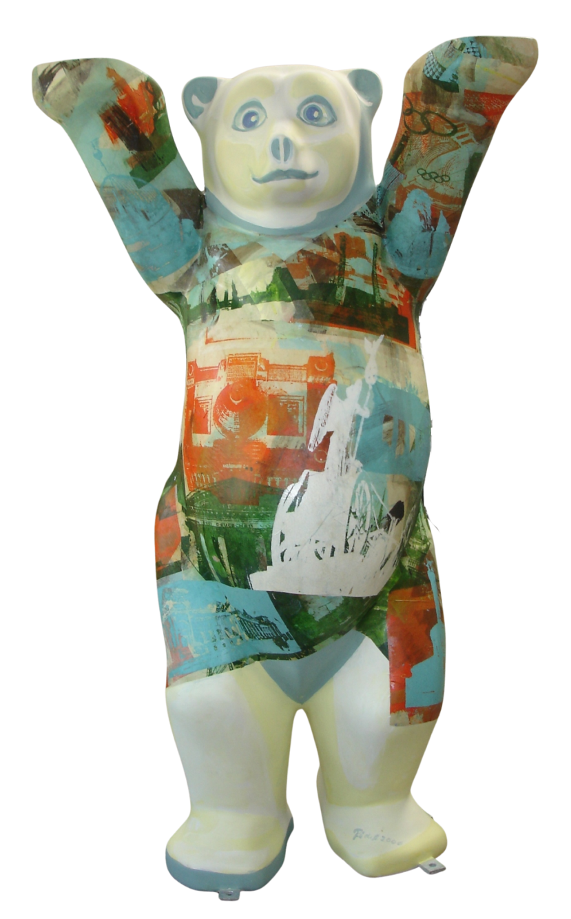 Metropolis in the Making - 2 m Sculpture