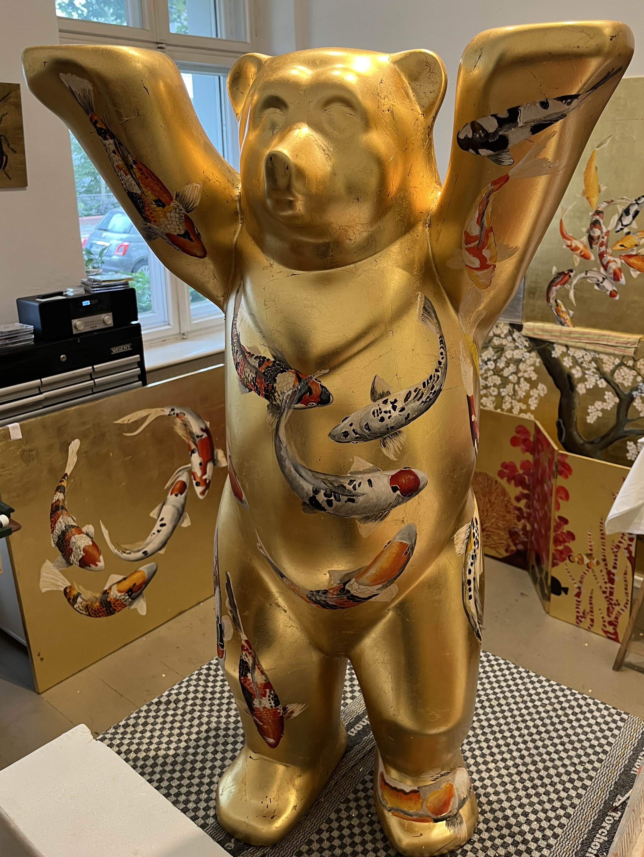 The Golden Koi Bear, 1m