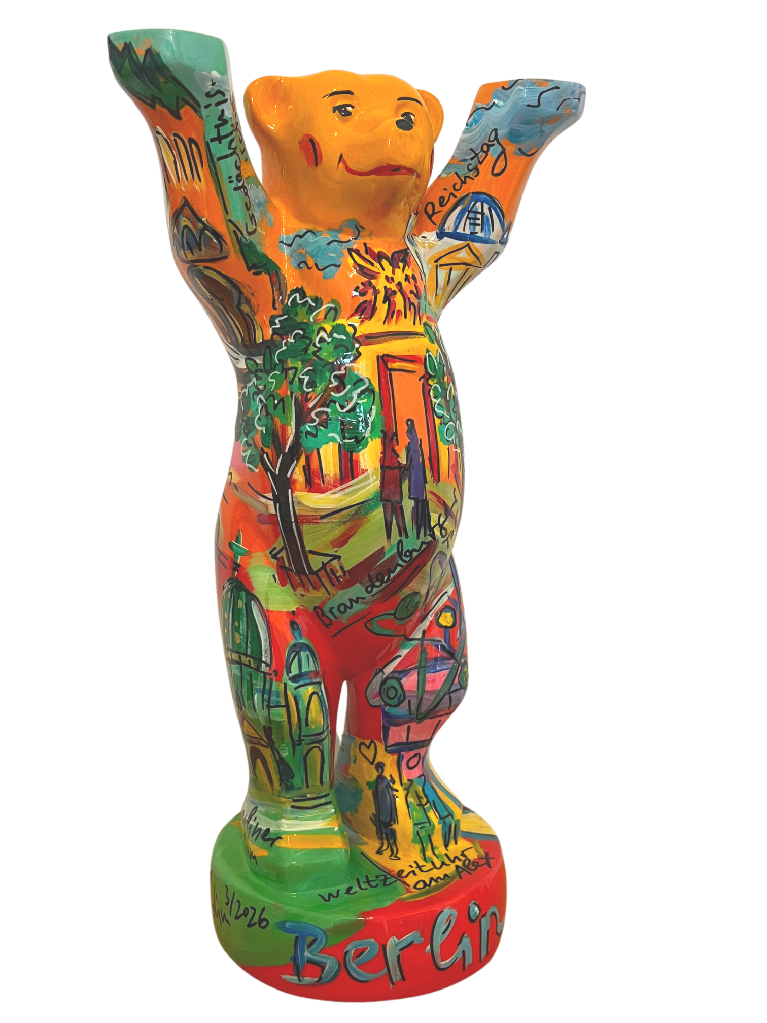 Berlin Spring time, 33cm