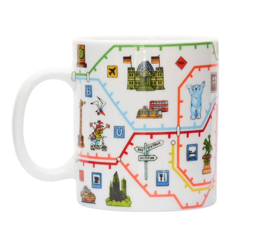 Tasse Comic Netz