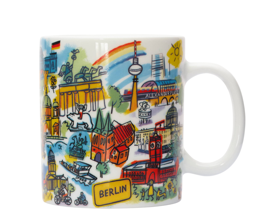 Tasse Berlin Gewimmel