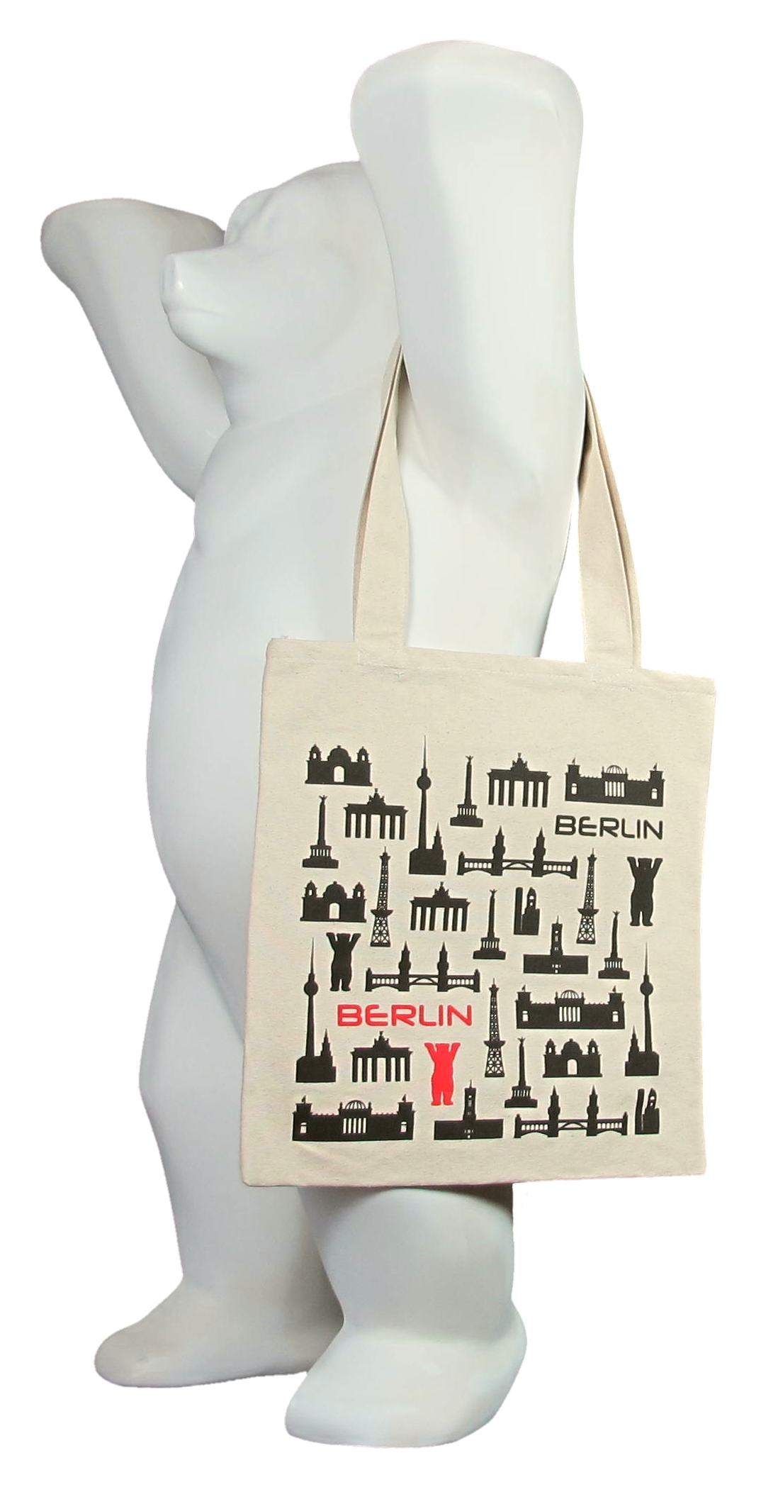 Canvas bag Berlin Symbols