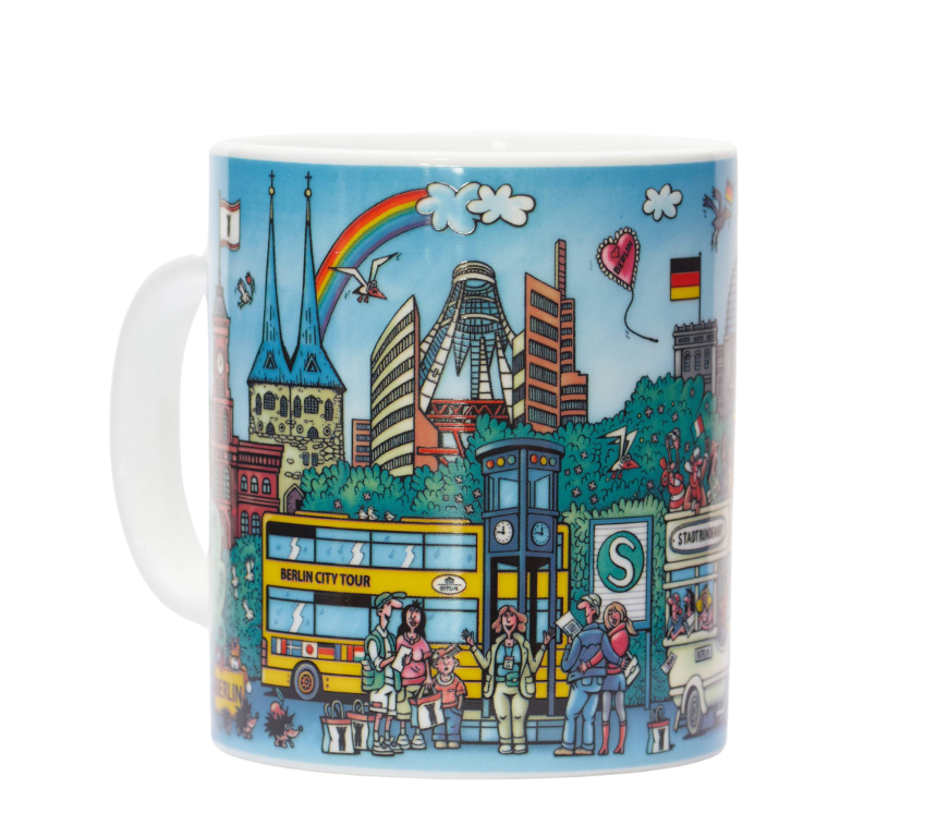 Coffee Mug Berlin Comic I Coffee Mug Berlin Comic I