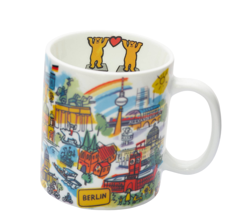 Tasse Berlin Gewimmel