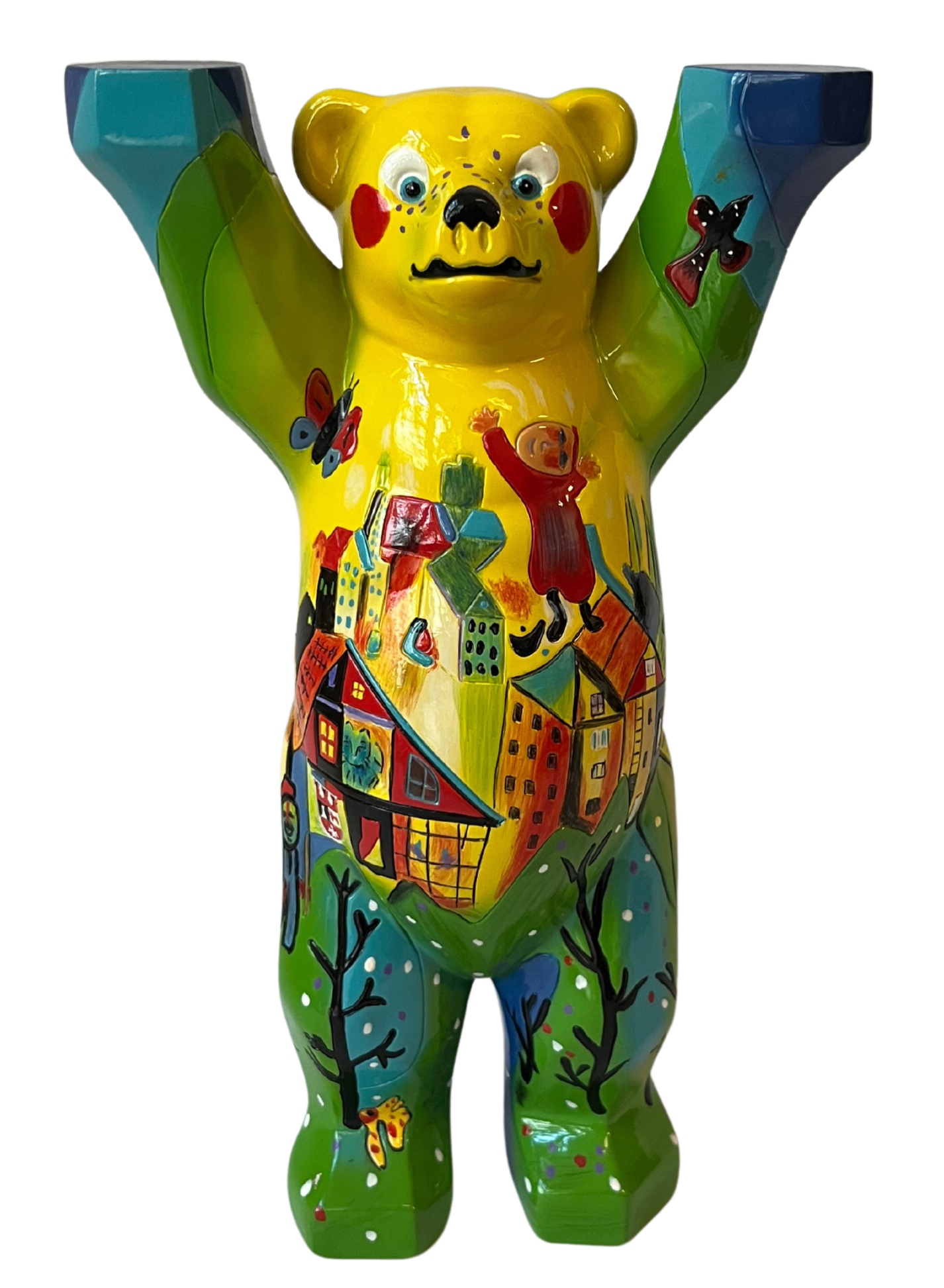 Rixi, der Freundschafts- und Friedensbär, 22cm (Rarität)