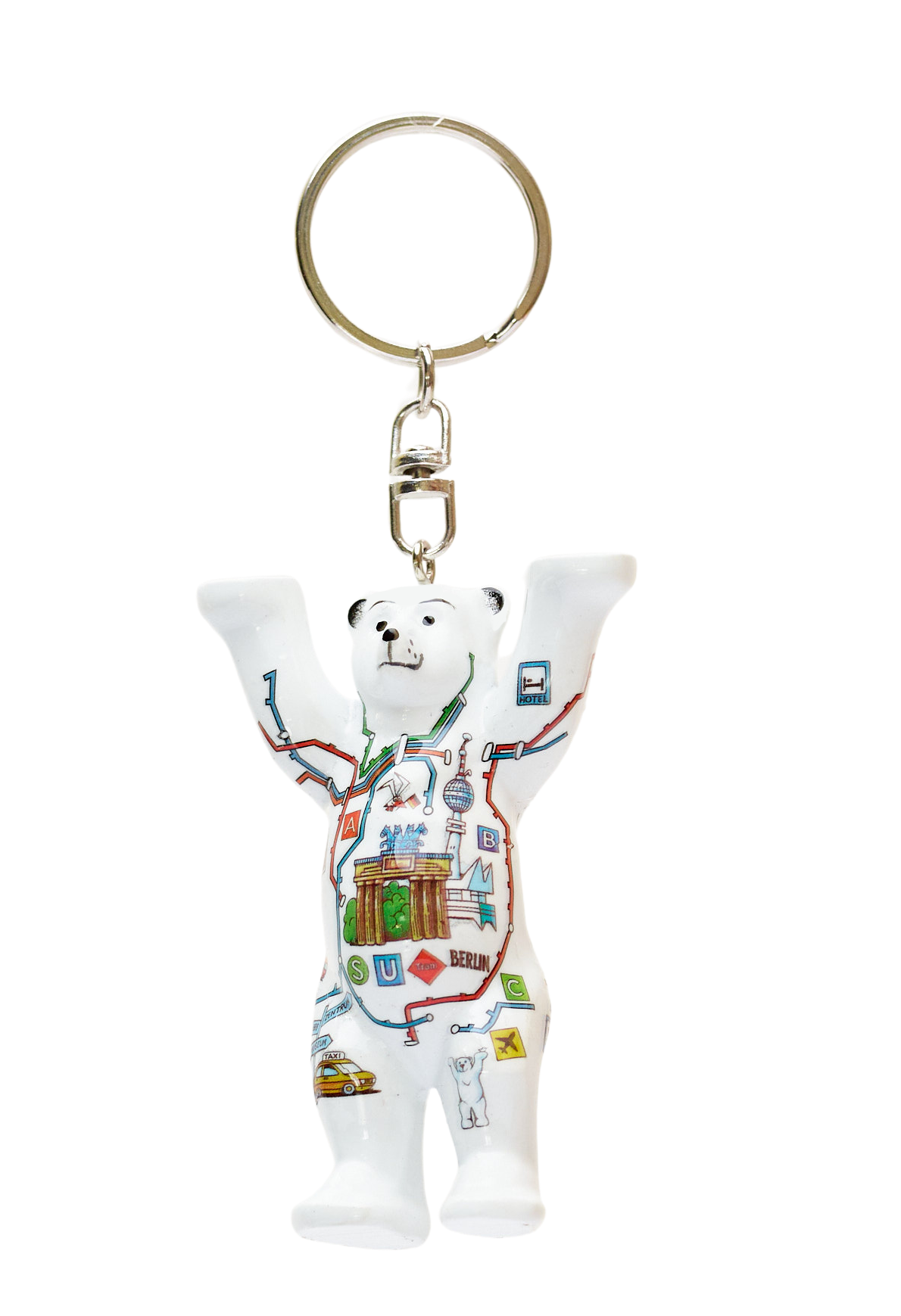 Comic Netz, Keyring, 6 cm