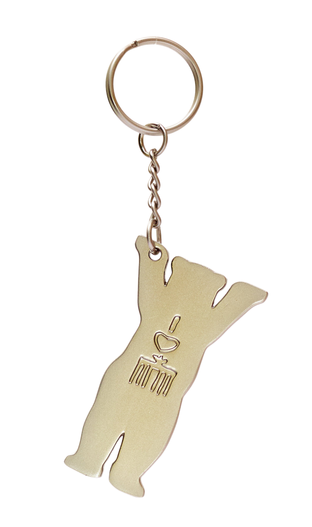 Key ring, metallic 2D