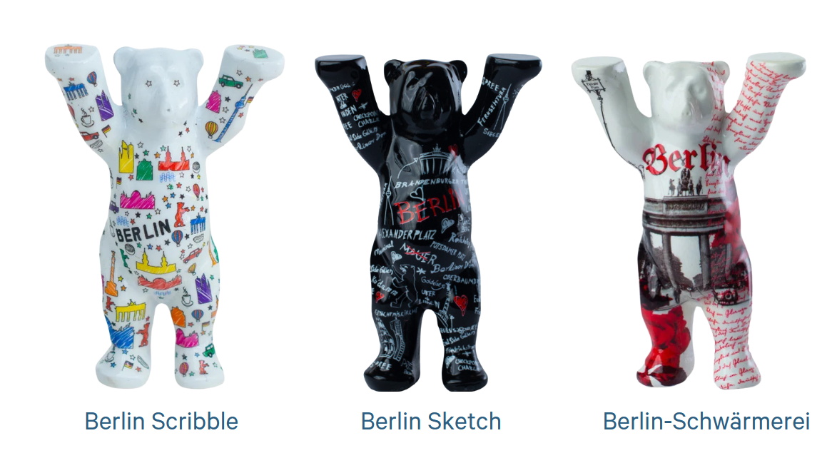 Set Berlin 3 - 3x6cm