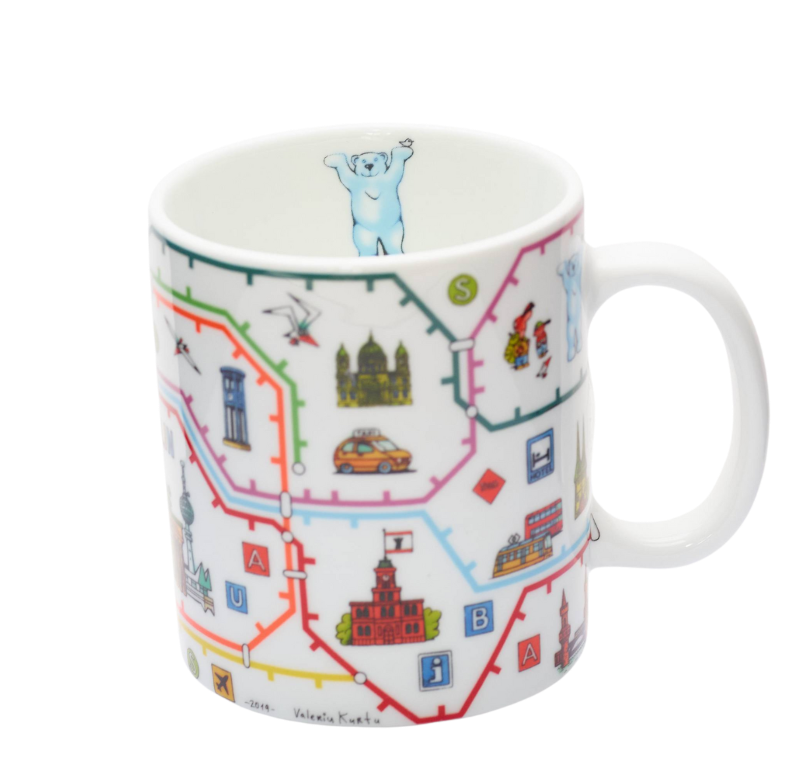 Tasse Comic Netz