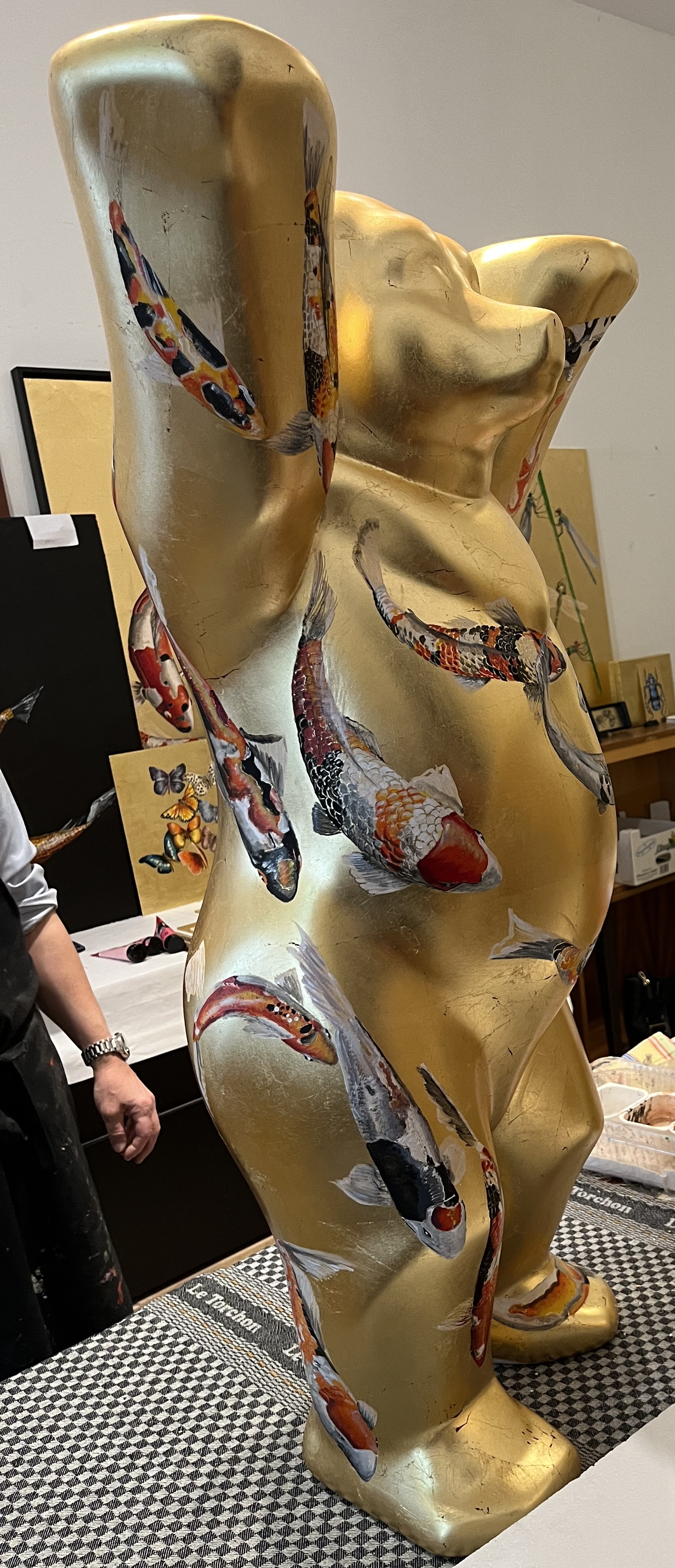 The Golden Koi Bear, 1m